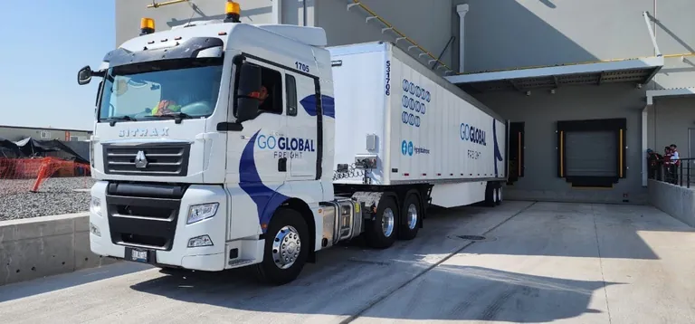 Go Global Freight tractor with 53-foot trailer